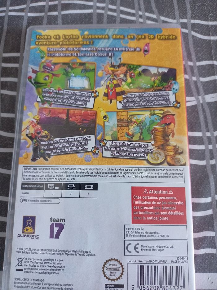 Nintendo Switch yooka laylee - photo numéro 2