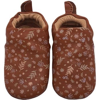 Deux Bouts Chaussons pointure 18 en cuir
