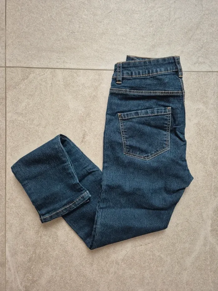 Jean skinny bleu foncé gémo - photo numéro 2