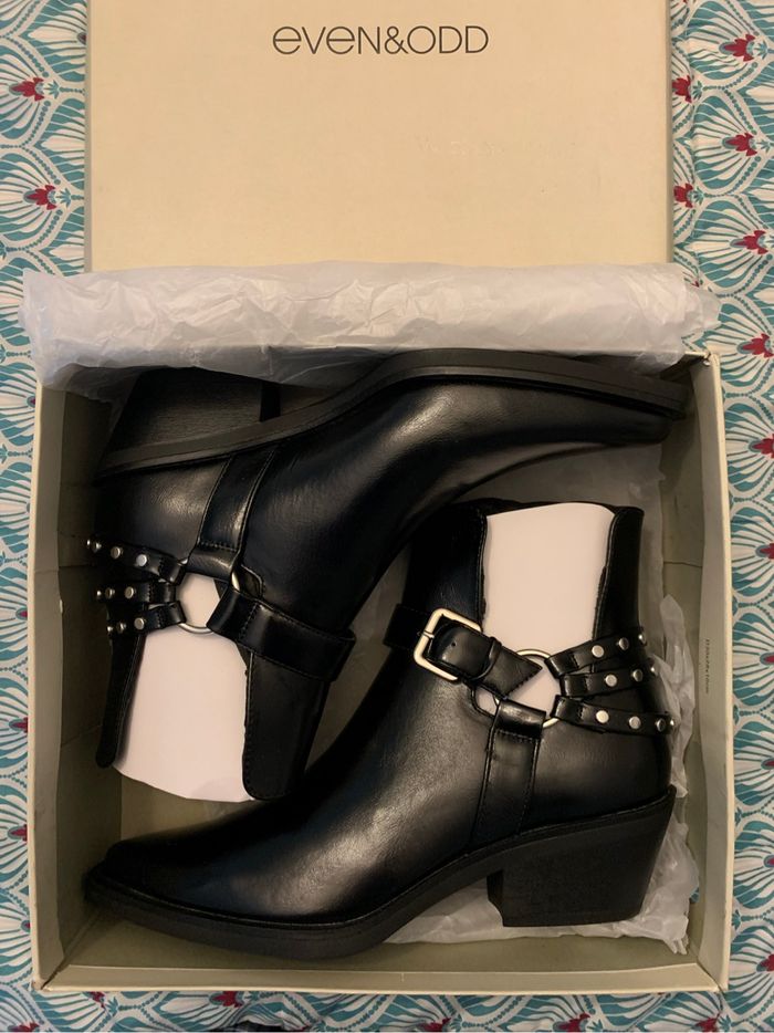 Bottines à talons Even&Odd - photo numéro 2