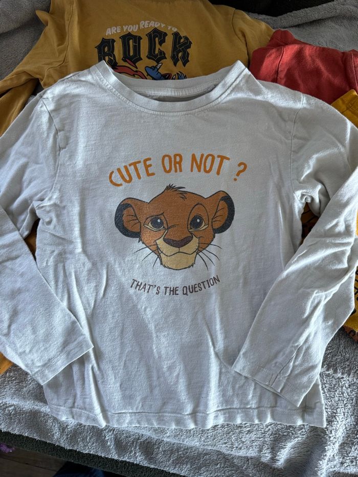 Lot tee shirt manches longues - photo numéro 2