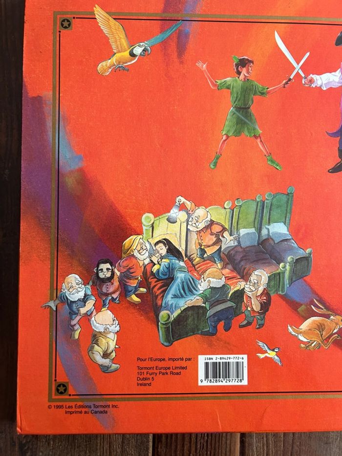 5 livres géants coffret 1995 tormont - Peter pan blanche neige heidi Robin de bois magicien d’oz - photo numéro 6