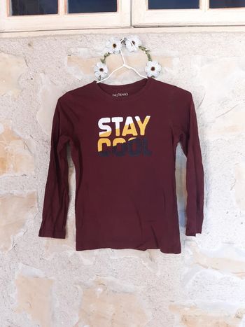 T-shirt manches longues garçon 8 ans