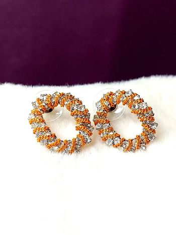 Magnifique paire de boucles d'oreilles