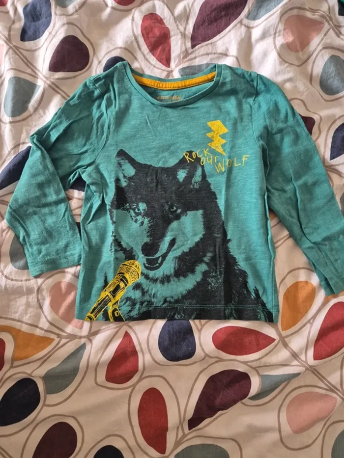 Lot 10 tee shirt manches longues - photo numéro 10