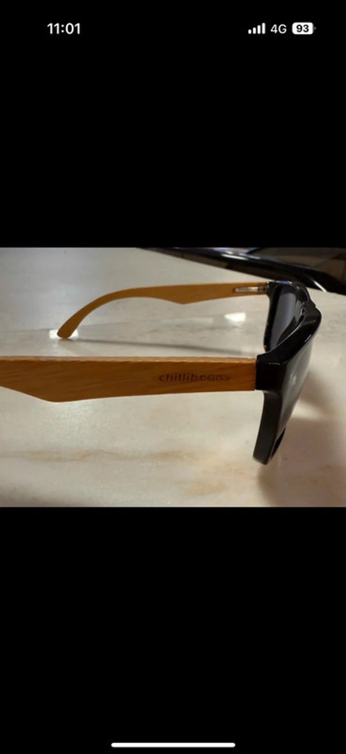 Lunette de soleil polarisé chillibeans en très bon état - photo numéro 3