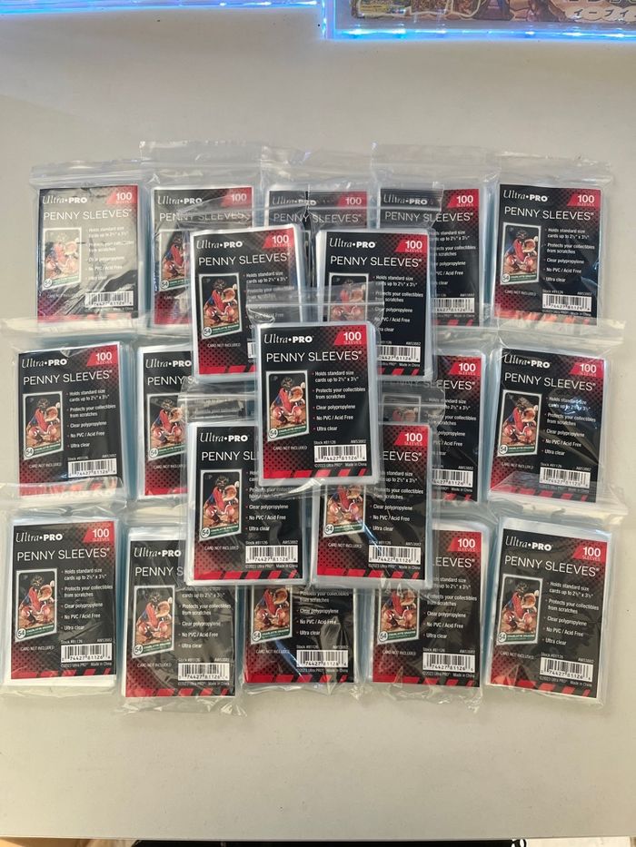 20 x paquets de 100 sleeves Ultra PRO - photo numéro 1