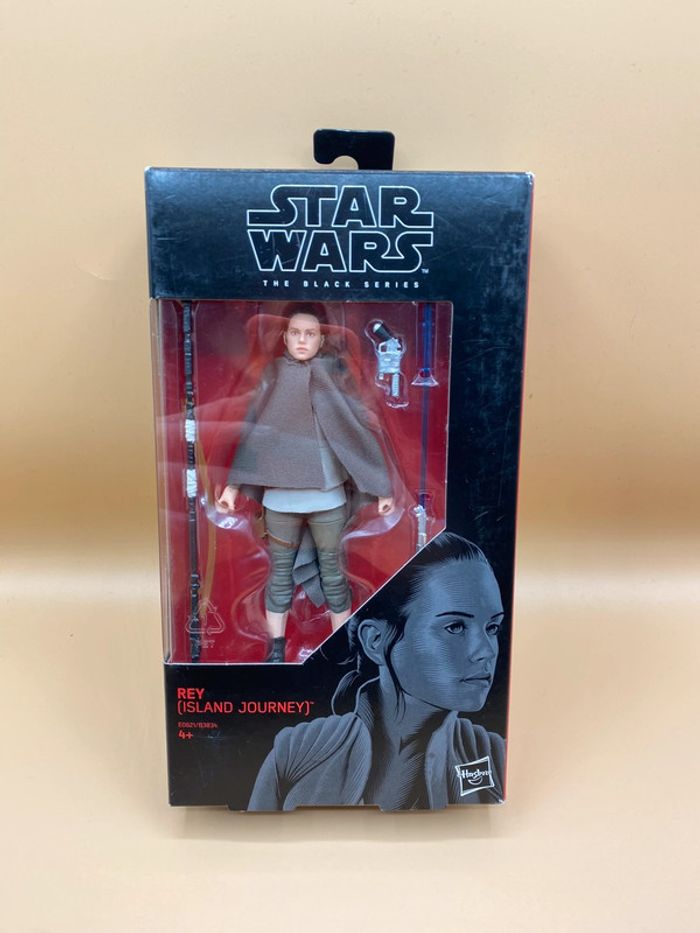 Star Wars Episode Viii Black Series Vintage Figurine 2018 Rey (Island Journey) Exclusive 10 Cm
