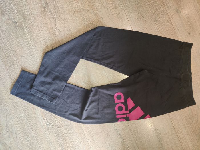 Legging de sport noir rose Adidas Taille 14 ans + top OFFERT - photo numéro 4