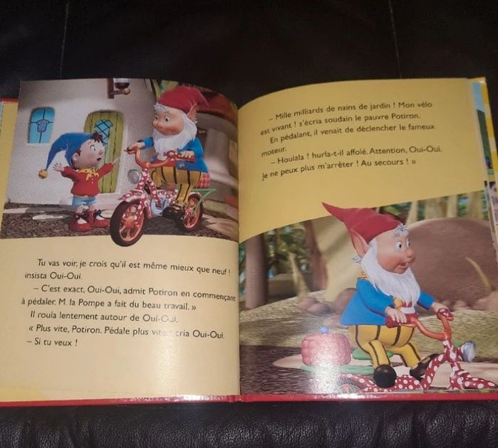 Livre : Oui-Oui : Un vélo neuf pour Potiron - photo numéro 3