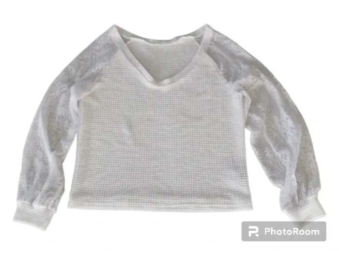 Pull shein taille M dentelle
