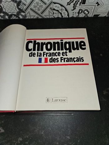 Chronique delà France et des Français de 1987