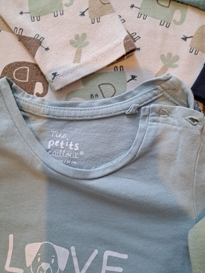 Lot tee-shirt manches longues 18mois - photo numéro 4