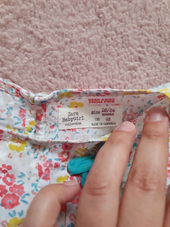 Ensemble zara été fille 18 24 mois - photo numéro 4