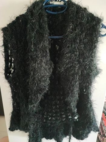 Gilet plume alexandr'o taille S/M NOIR