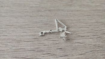 Poignée porte gauche pièce miniature Porsche 356 B 1961 Burago BBurago 1/18 1/18e 1/18ème #B68