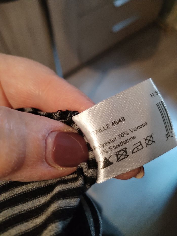 Blouse manches 3/4 taille 46 /48 - photo numéro 4