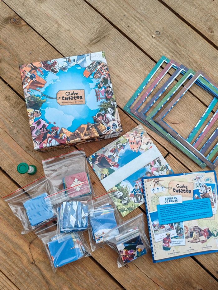 Jeu de société globe twister