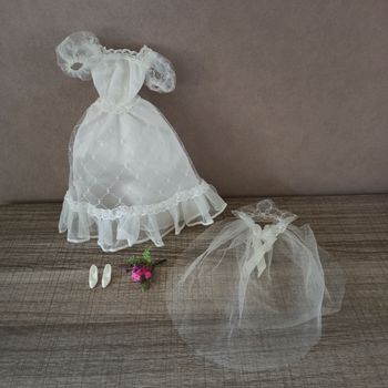 Robe de mariée barbie vintage ref. 7965