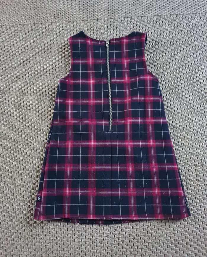 Robe trapèze a carreaux - 4 ans - photo numéro 8