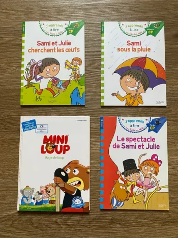 Lot Sami et Julie CP + Mini loup