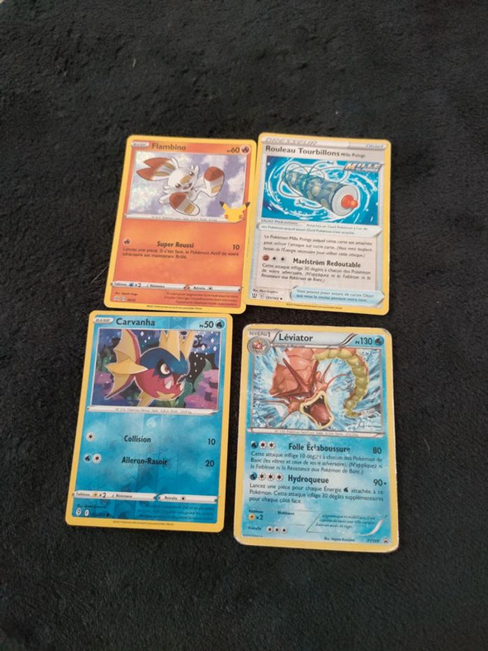 Lot 14 cartes brillantes pokémon - photo numéro 3