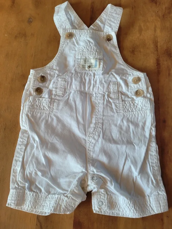 Salopette Jacadi 12 mois + Body petit bateau - photo numéro 2