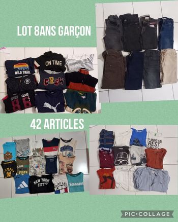 Lot 8ans garçon 