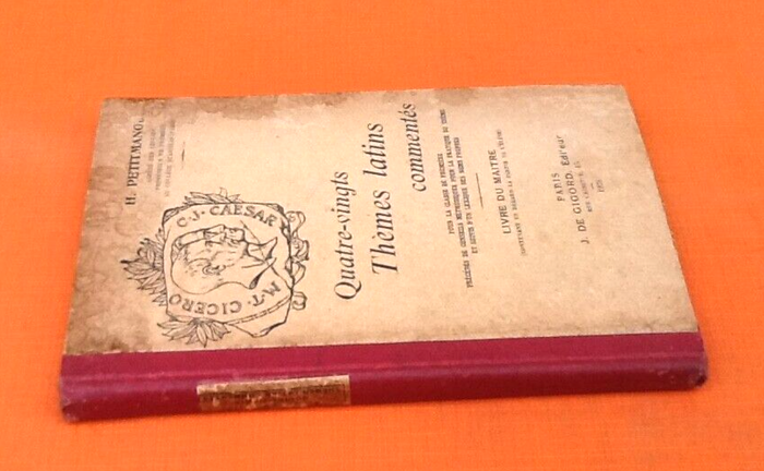 Henri Petitmangin (1928) Quatre-vingts Thèmes Latins commentés - photo numéro 8