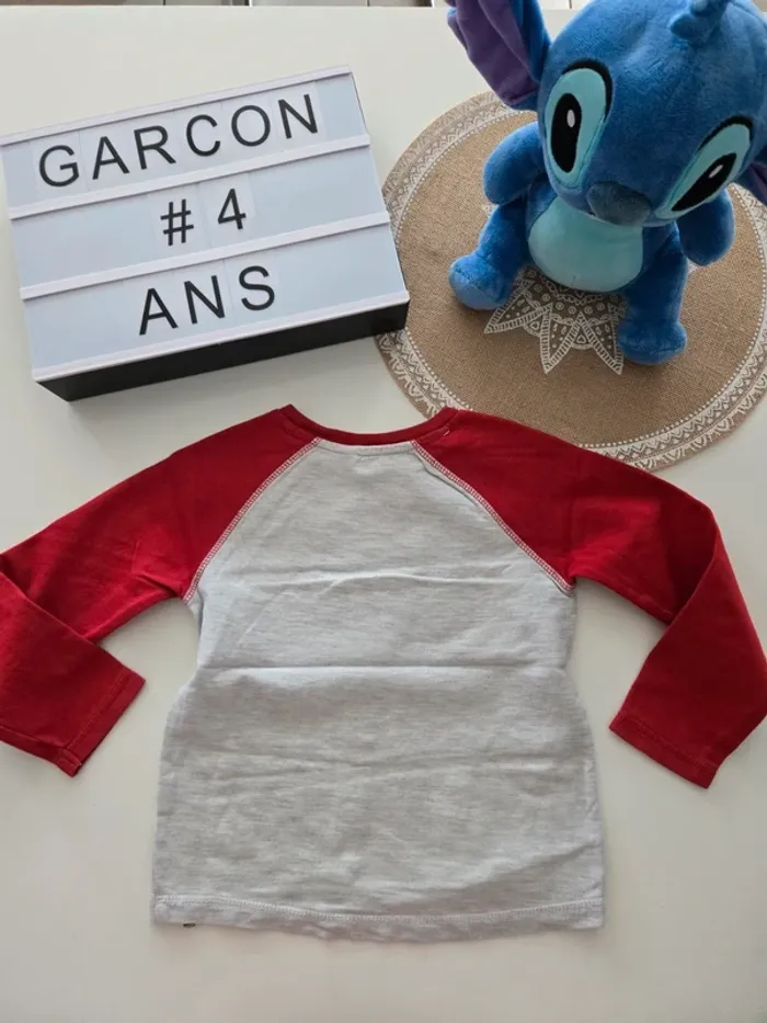 Tee-shirt okaidi 4ans - photo numéro 4