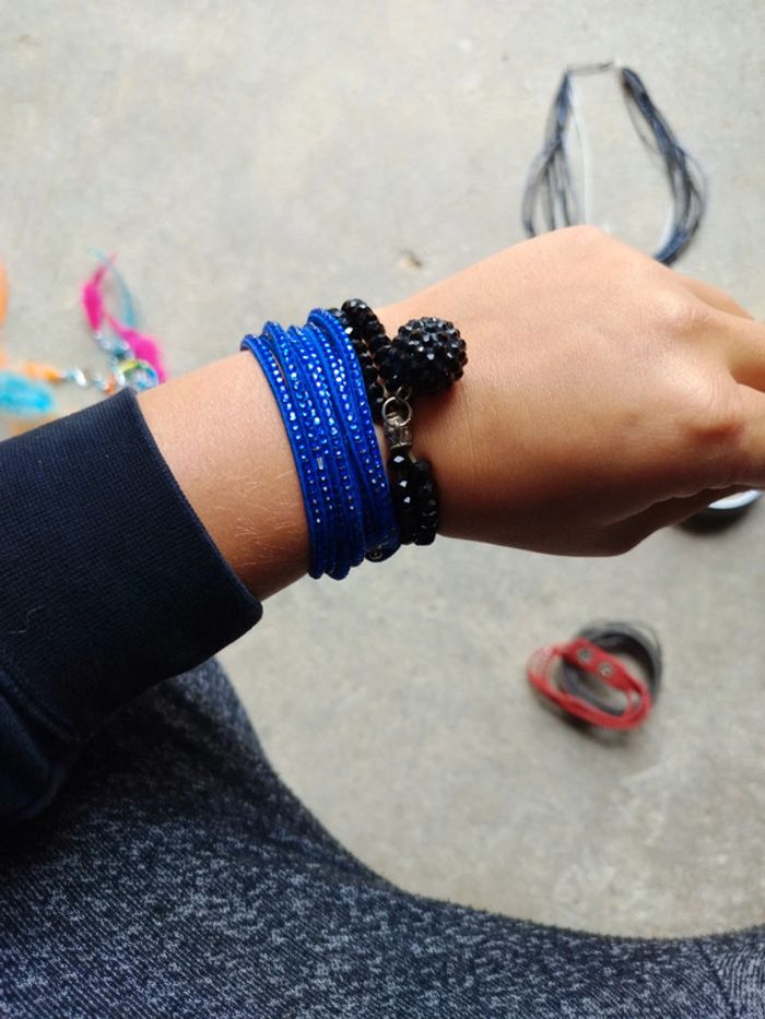 Lot de 2 bracelets fantaisie