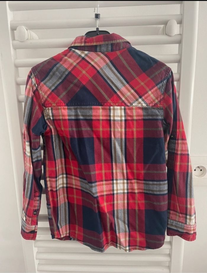 Chemise à carreaux - du pareil au même - 8ans - photo numéro 3