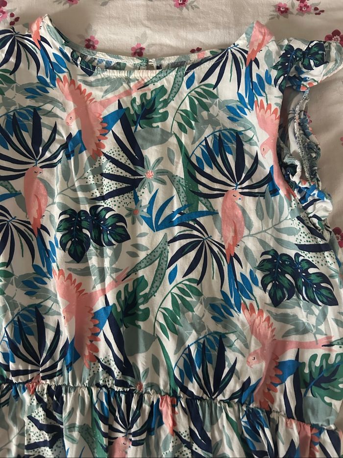 Robe motifs tropicaux 12 ans Gemo - photo numéro 4