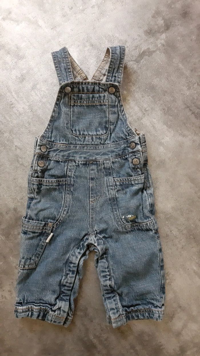 Salopette en jeans garçon