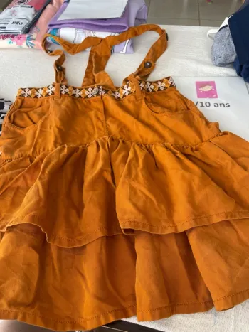 Jupe robe salopette orchestra 10 ans