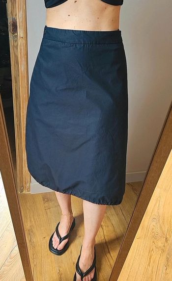 Jupe noire minimaliste Zara M