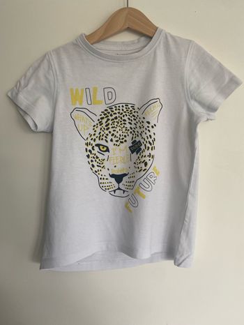 T shirt garçon blanc