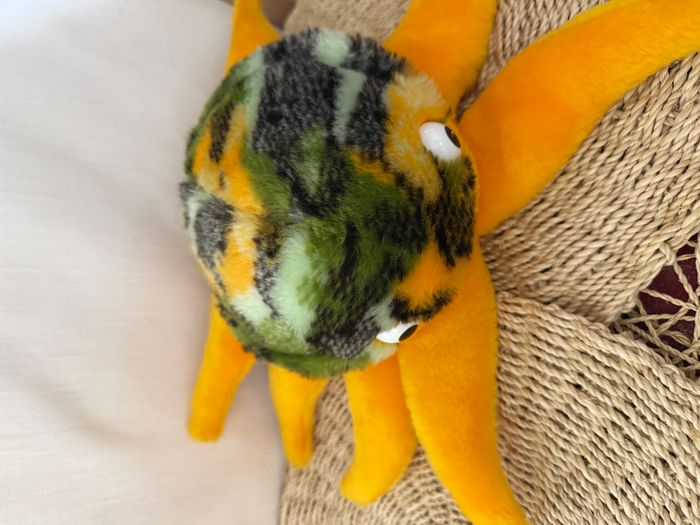 ajena peluche étoile de mer vintage - photo numéro 6