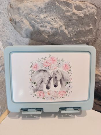 lunch box chevaux