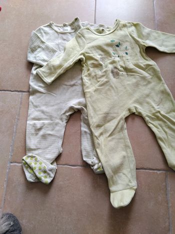 Lot 2 pyjamas Verbaudet 18 mois