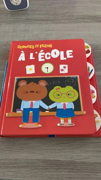 Livre enfant à l’école