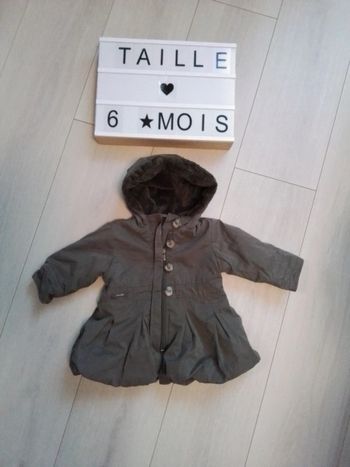 Manteau 6 mois kaki