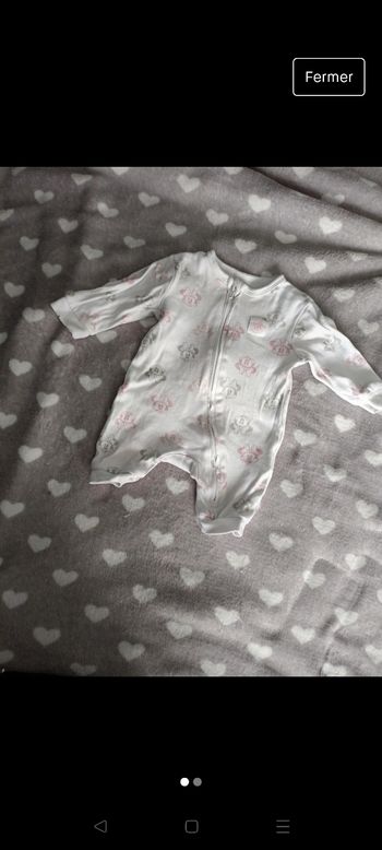 Combinaison 1mois minnie