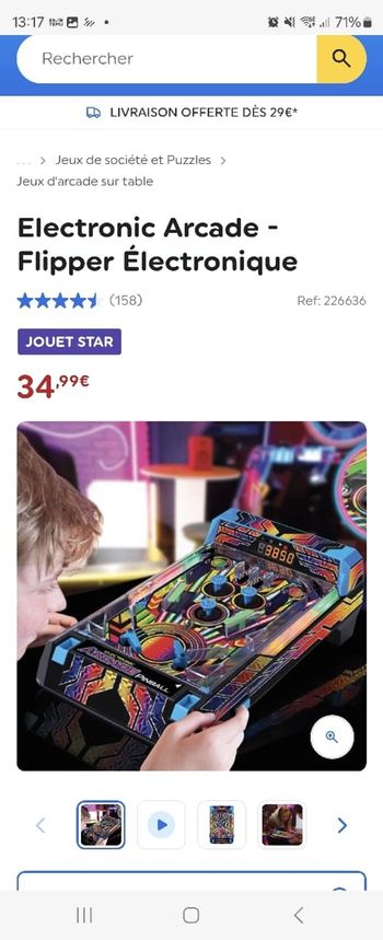 Pinball électrique 