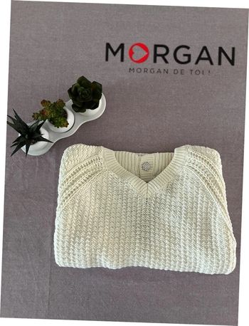 Magnifique pull manche 3/4 Morgan de toi taille S en parfait état