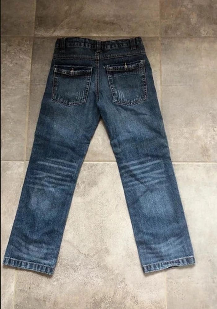 🤩 Craquant jean 7 ans 8 ans TEX adorable ajustable à la taille - photo numéro 2