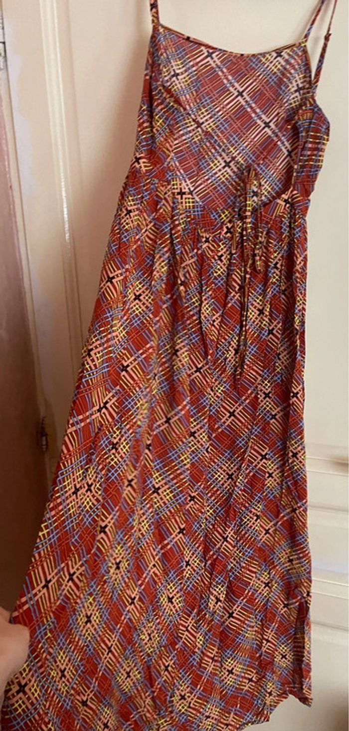 Robe fluide rétro bretelle estivale collab Elisa Nalin - photo numéro 6