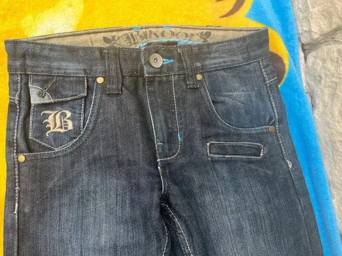 Jean’s bleu foncé taille 8 ans - photo numéro 3