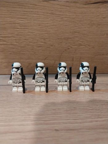 Figurines type lego 4 stormtroopers star wars