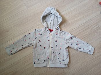 Sweat léger zippé 